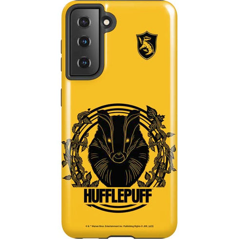 Wizarding Worlds Harry Potter Hufflepuff Illustration Galaxy S21 5G Pro Case
