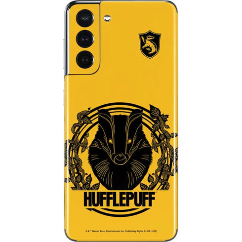 Wizarding Worlds Harry Potter Hufflepuff Illustration Galaxy S21 5G Skin