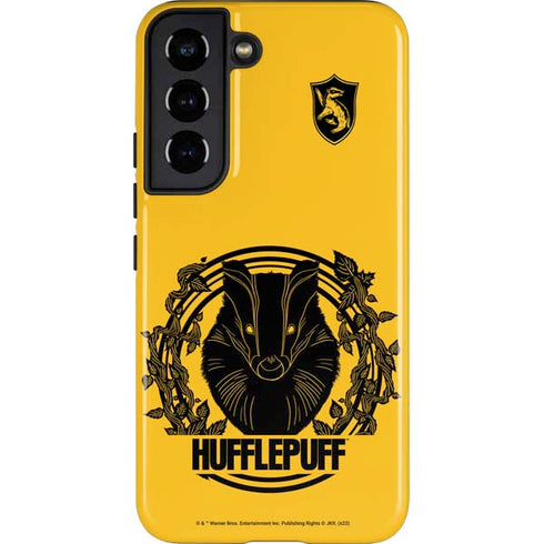 Wizarding Worlds Harry Potter Hufflepuff Illustration Galaxy S22 Pro Case