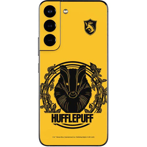 Wizarding Worlds Harry Potter Hufflepuff Illustration Galaxy S22 Skin