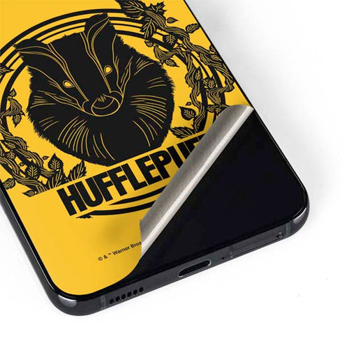 Wizarding Worlds Harry Potter Hufflepuff Illustration Galaxy S22 Skin