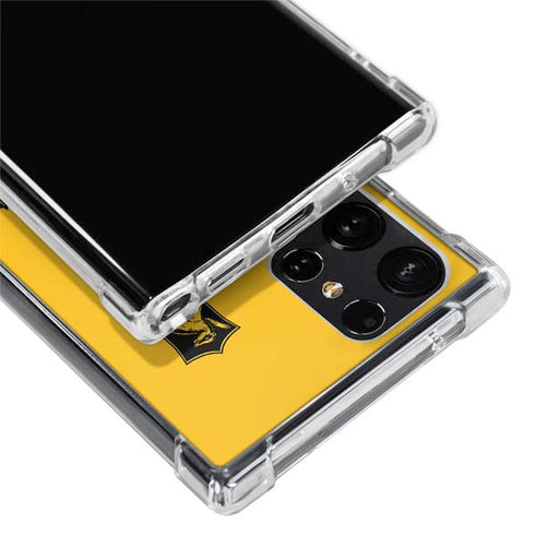 Wizarding Worlds Harry Potter Hufflepuff Illustration Galaxy S22 Ultra Clear Case