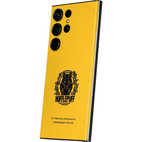 Wizarding Worlds Harry Potter Hufflepuff Illustration Galaxy S23 Ultra Skin