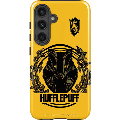 Wizarding Worlds Harry Potter Hufflepuff Illustration Galaxy S24 Plus Impact Case