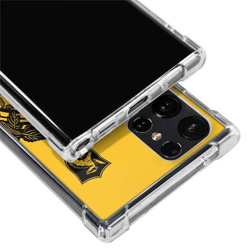 Wizarding Worlds Harry Potter Hufflepuff Illustration Galaxy S24 Ultra Clear Case