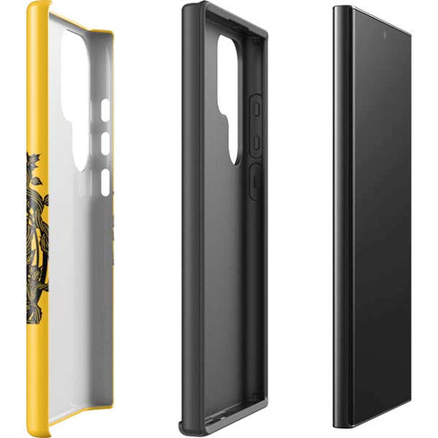 Wizarding Worlds Harry Potter Hufflepuff Illustration Galaxy S24 Ultra Impact Case