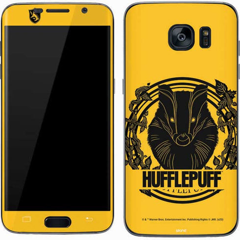 Wizarding Worlds Harry Potter Hufflepuff Illustration Galaxy S7 Skin