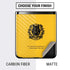 Wizarding Worlds Harry Potter Hufflepuff Illustration Galaxy Z Flip Skin