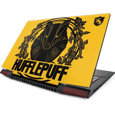 Wizarding Worlds Harry Potter Hufflepuff Illustration Lenovo IdeaPad Skin