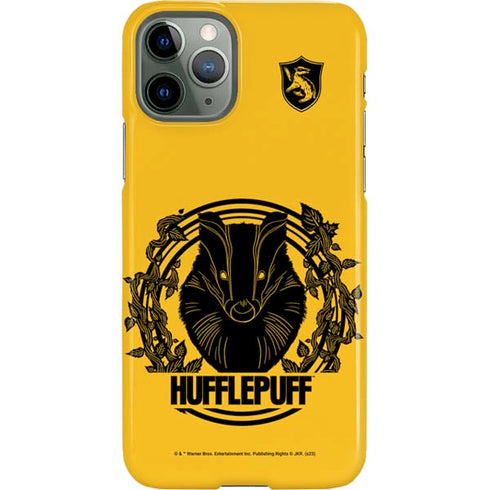 Wizarding Worlds Harry Potter Hufflepuff Illustration iPhone 11 Pro Lite Case