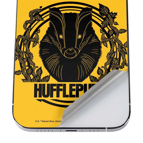 Wizarding Worlds Harry Potter Hufflepuff Illustration iPhone 12 Pro Max Skin