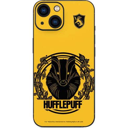 Wizarding Worlds Harry Potter Hufflepuff Illustration iPhone 13 Mini Skin