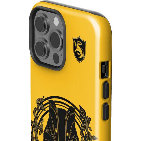 Wizarding Worlds Harry Potter Hufflepuff Illustration iPhone 13 Pro Max Impact Case