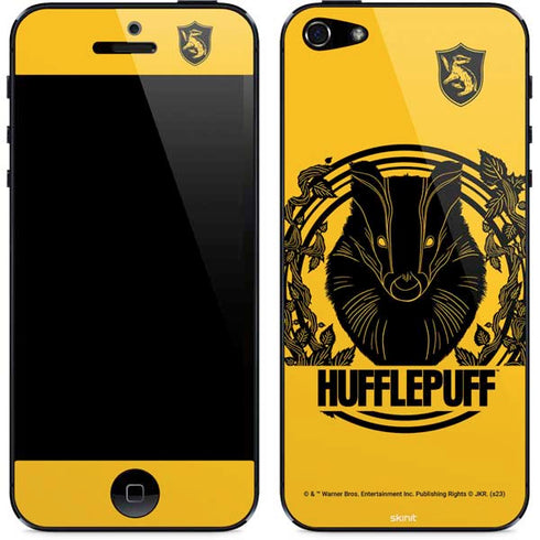 Wizarding Worlds Harry Potter Hufflepuff Illustration iPhone 5/5s/5SE Skin