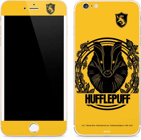 Wizarding Worlds Harry Potter Hufflepuff Illustration iPhone 6/6s Plus Skin