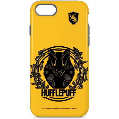 Wizarding Worlds Harry Potter Hufflepuff Illustration iPhone 8 Pro Case