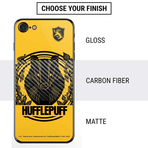Wizarding Worlds Harry Potter Hufflepuff Illustration iPhone SE (2nd & 3rd Gen) Skin