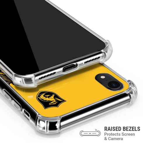 Wizarding Worlds Harry Potter Hufflepuff Illustration iPhone XR Clear Case