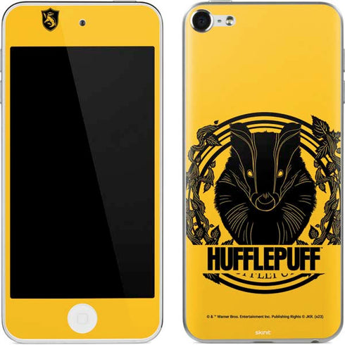 Wizarding Worlds Harry Potter Hufflepuff Illustration Apple iPod Skin