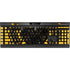 Wizarding Worlds Harry Potter Hufflepuff Illustration K95 RGB PLATINUM Mechanical Gaming Keyboard Skin