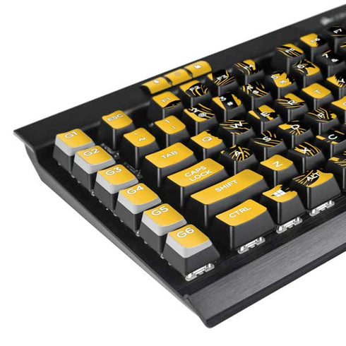 Wizarding Worlds Harry Potter Hufflepuff Illustration K95 RGB PLATINUM Mechanical Gaming Keyboard Skin