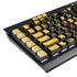 Wizarding Worlds Harry Potter Hufflepuff Illustration K95 RGB PLATINUM Mechanical Gaming Keyboard Skin