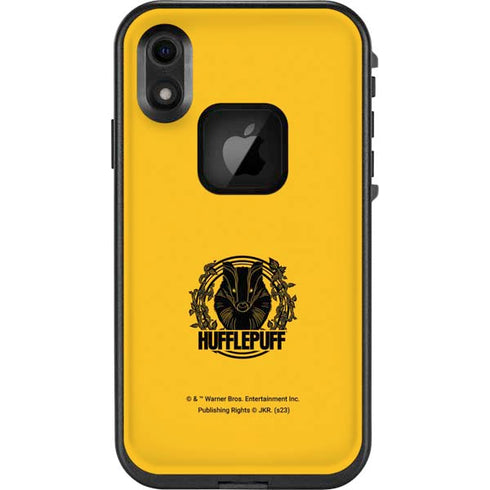 Wizarding Worlds Harry Potter Hufflepuff Illustration LifeProof Fre iPhone Skin