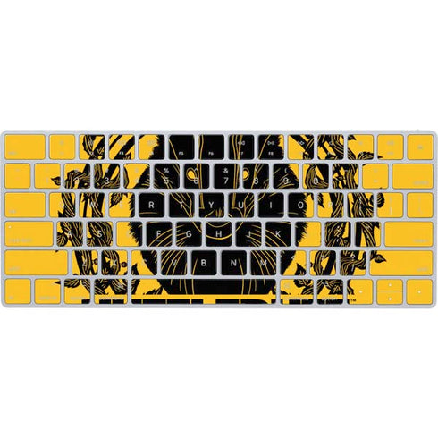 Wizarding Worlds Harry Potter Hufflepuff Illustration Magic Keyboard Skin