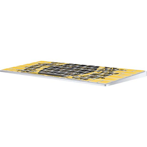 Wizarding Worlds Harry Potter Hufflepuff Illustration Magic Keyboard Skin