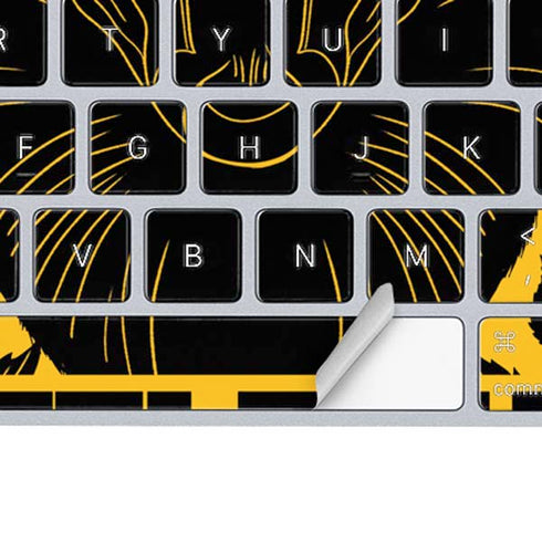 Wizarding Worlds Harry Potter Hufflepuff Illustration Magic Keyboard Skin
