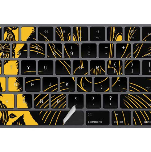 Wizarding Worlds Harry Potter Hufflepuff Illustration Magic Keyboard with Numeric Keypad Skin
