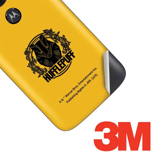 Wizarding Worlds Harry Potter Hufflepuff Illustration Moto E5 Play Skin
