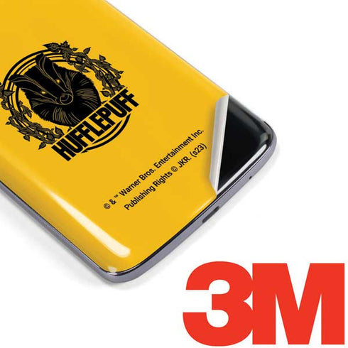 Wizarding Worlds Harry Potter Hufflepuff Illustration Moto E5 Plus Skin