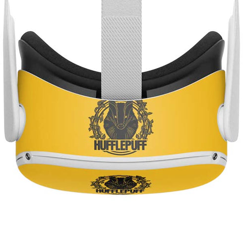 Wizarding Worlds Harry Potter Hufflepuff Illustration Oculus Quest 2 Skin