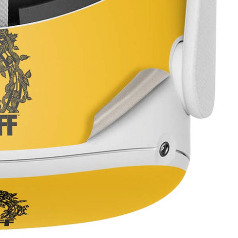 Wizarding Worlds Harry Potter Hufflepuff Illustration Oculus Quest 2 Skin
