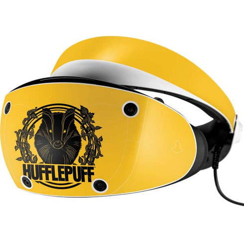Wizarding Worlds Harry Potter Hufflepuff Illustration PlayStation VR2 Skin