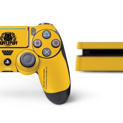 Wizarding Worlds Harry Potter Hufflepuff Illustration PS4 Slim Bundle Skin