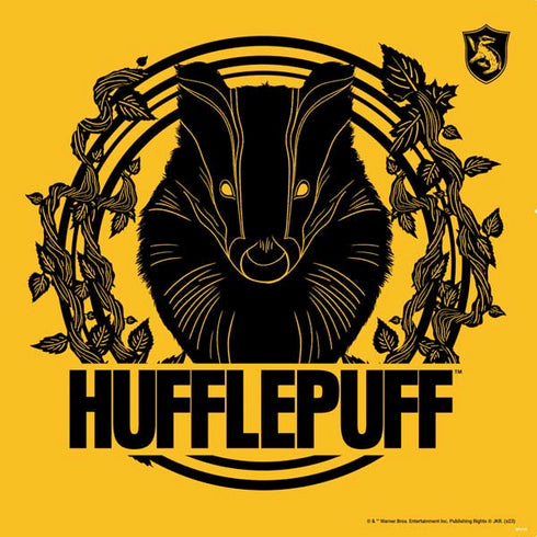 Wizarding Worlds Harry Potter Hufflepuff Illustration PS4 Slim Skin