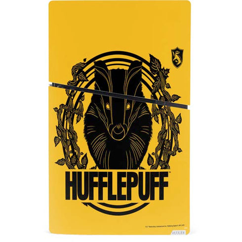 Wizarding Worlds Harry Potter Hufflepuff Illustration PS5 Slim Digital Edition Bundle Skin