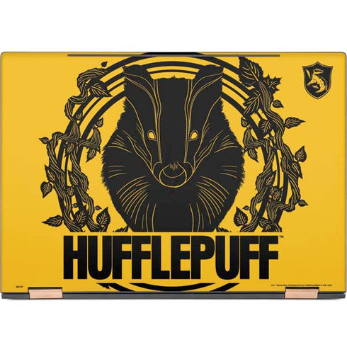 Wizarding Worlds Harry Potter Hufflepuff Illustration HP Spectre Skin