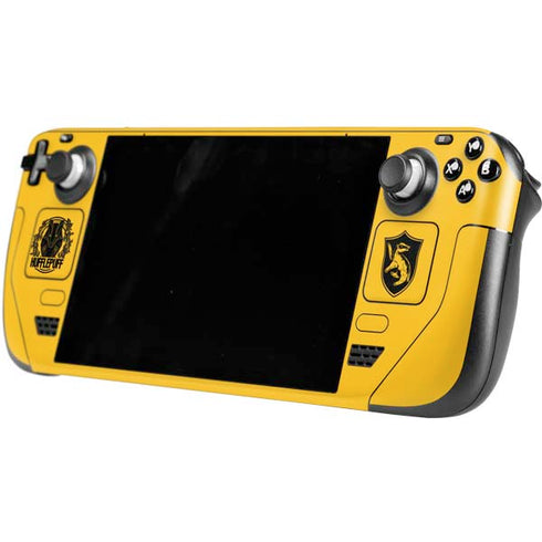 Wizarding Worlds Harry Potter Hufflepuff Illustration Steam Deck Handheld Gaming Computer Skin