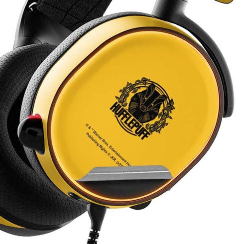 Wizarding Worlds Harry Potter Hufflepuff Illustration SteelSeries Arctis 5 Skin