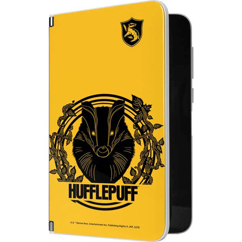 Wizarding Worlds Harry Potter Hufflepuff Illustration Surface Duo Skin