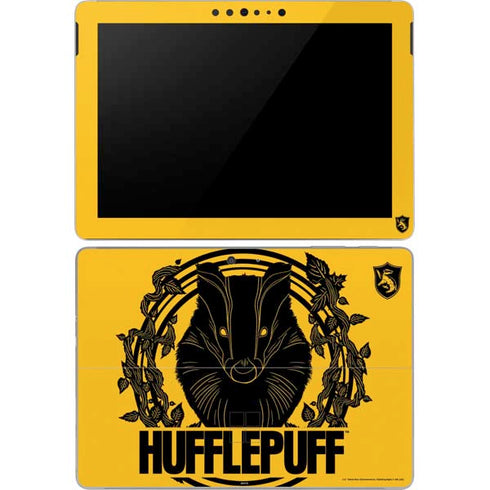 Wizarding Worlds Harry Potter Hufflepuff Illustration Surface Go Skin