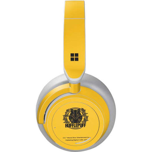 Wizarding Worlds Harry Potter Hufflepuff Illustration Surface Headphones Skin