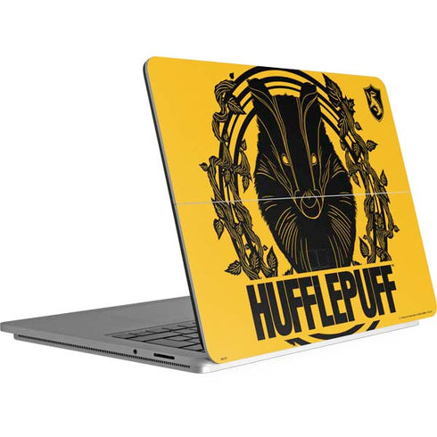 Wizarding Worlds Harry Potter Hufflepuff Illustration Surface Laptop Studio Skin