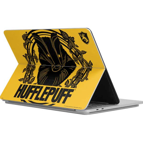 Wizarding Worlds Harry Potter Hufflepuff Illustration Surface Laptop Studio Skin