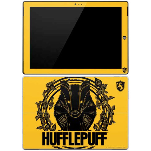 Wizarding Worlds Harry Potter Hufflepuff Illustration Surface Pro 3 Skin