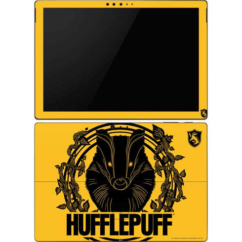 Wizarding Worlds Harry Potter Hufflepuff Illustration Surface Pro 6 Skin