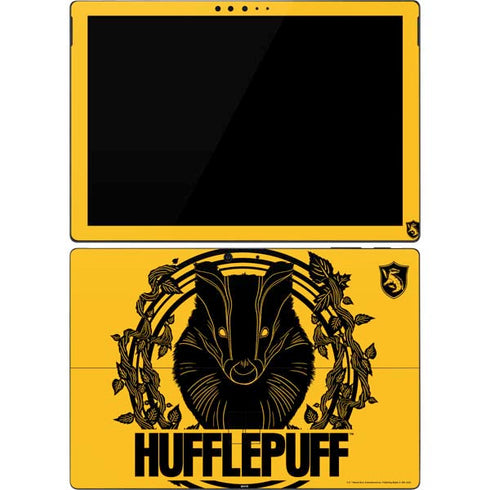 Wizarding Worlds Harry Potter Hufflepuff Illustration Surface Pro 7 Skin